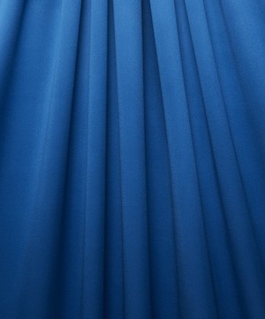 Liberty Fabrics - Peacock Blue Plain Silk Satin image number 2