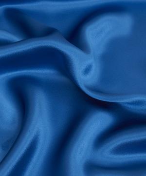 Liberty Fabrics - Peacock Blue Plain Silk Satin image number 3