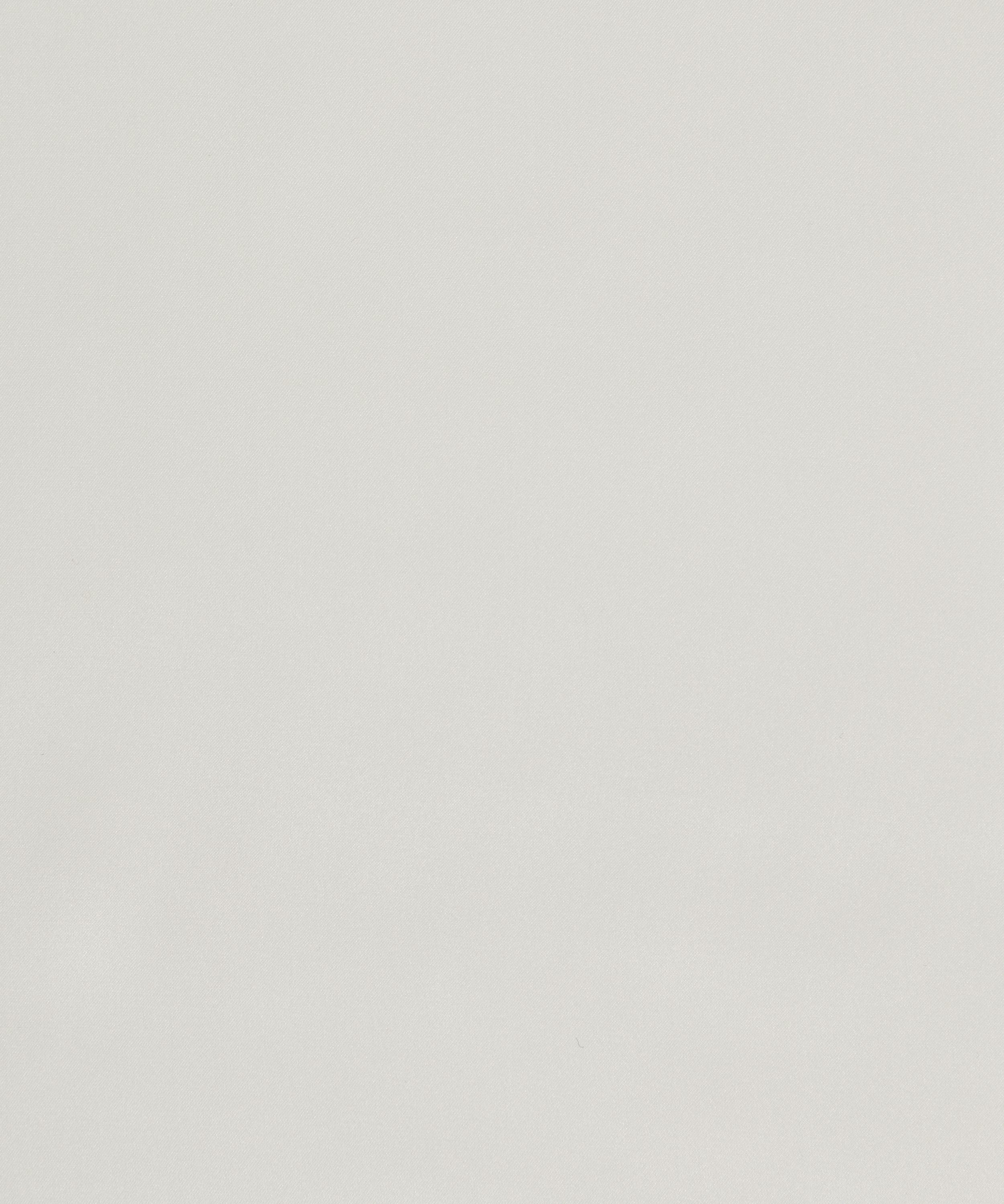 Liberty Fabrics - Ice White Plain Silk Satin image number 0