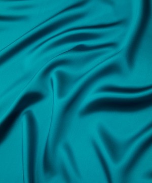 Liberty Fabrics - Kingfisher Plain Silk Satin image number 4