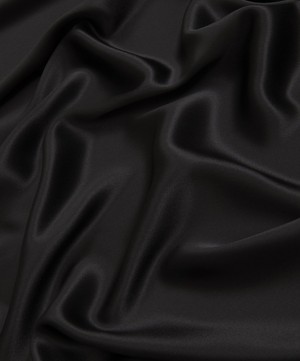Liberty Fabrics - Coal Plain Silk Satin image number 3