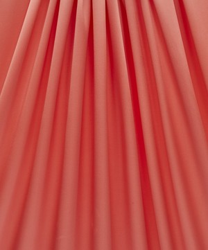 Liberty Fabrics - Coral Plain Silk Satin image number 2