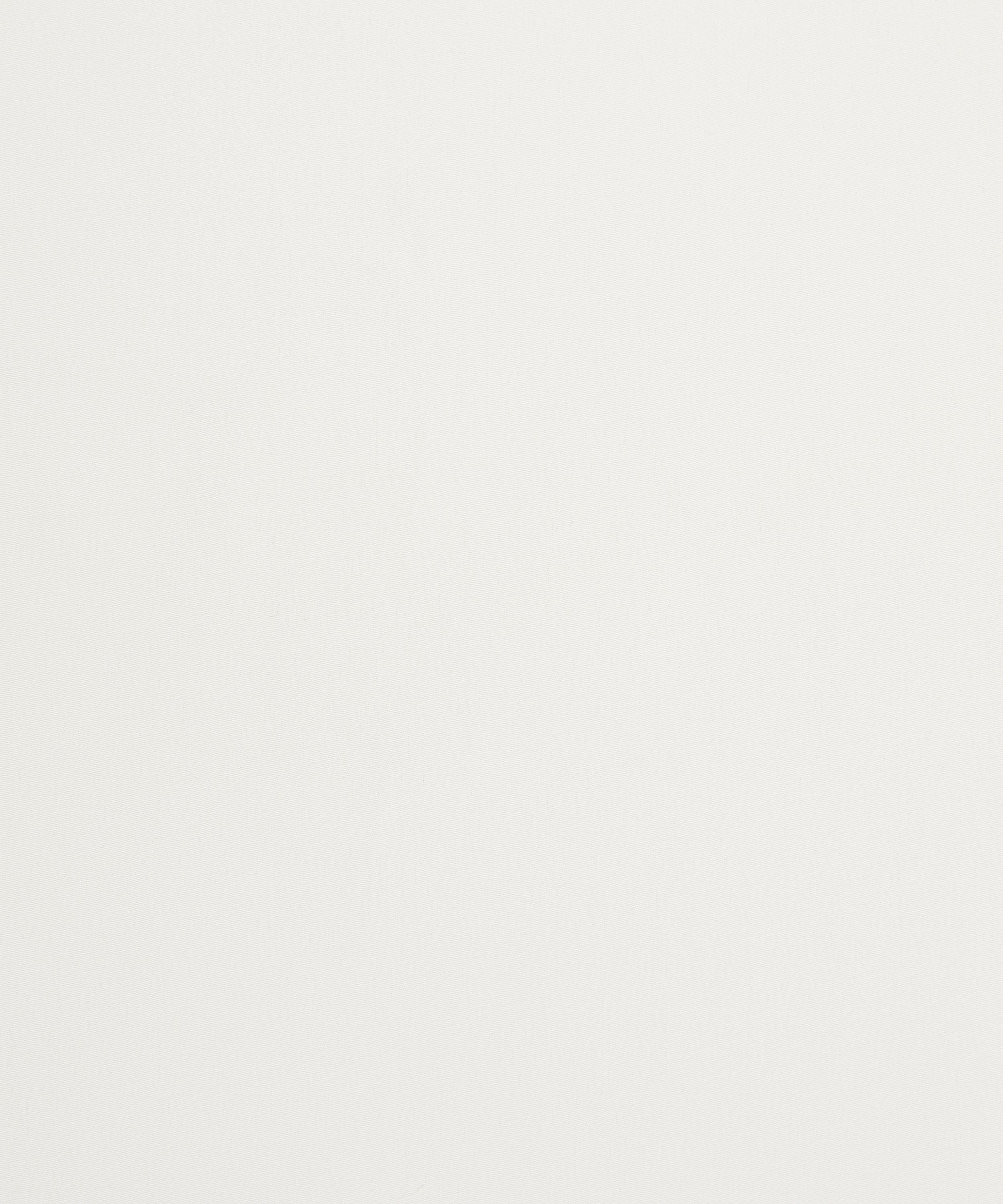 Liberty Fabrics - Ice White Plain Silk Crepe de Chine image number 0