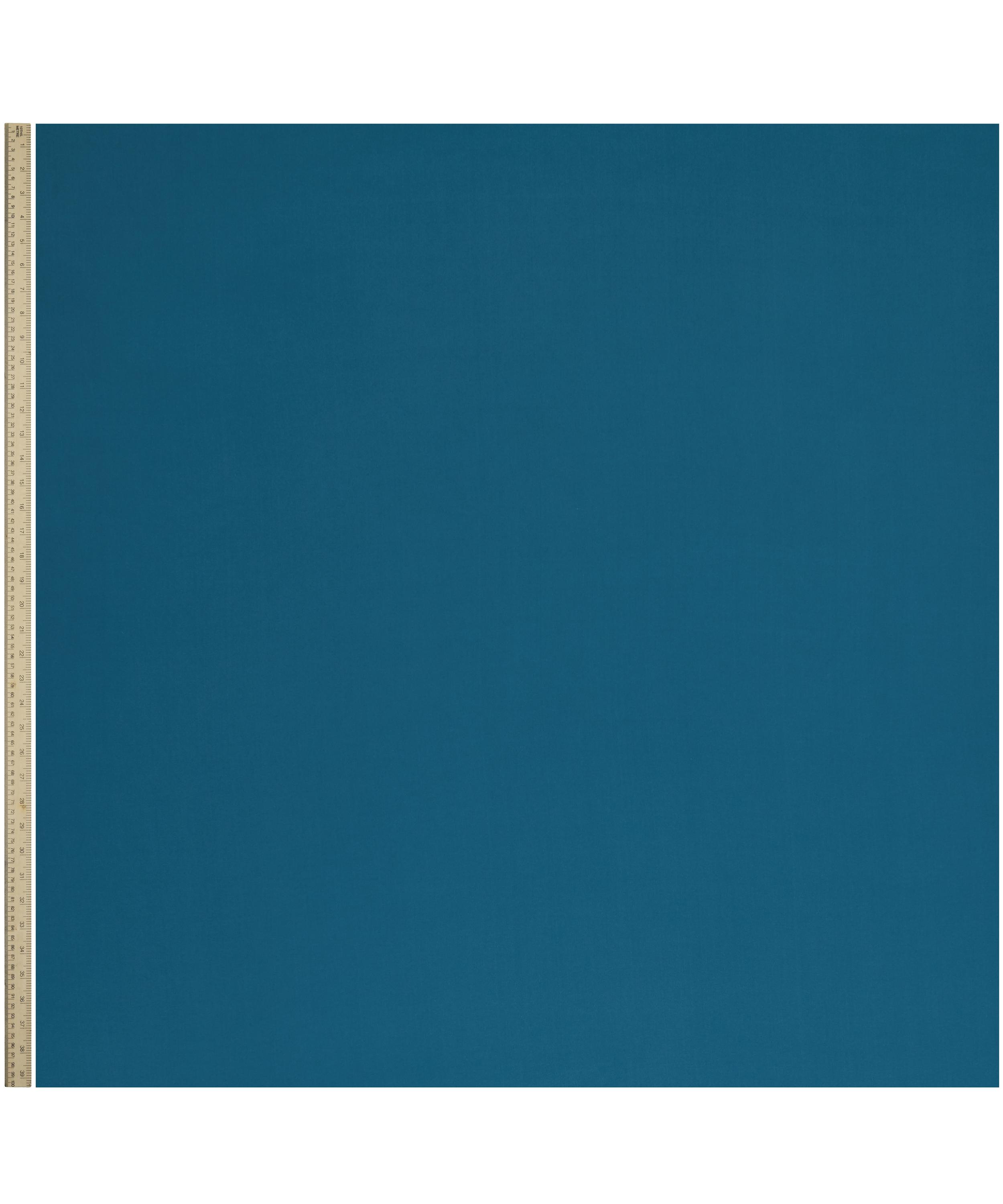 Liberty Fabrics - Kingfisher Plain Silk Crepe de Chine image number 1