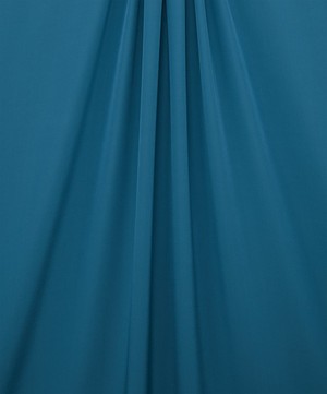 Liberty Fabrics - Kingfisher Plain Silk Crepe de Chine image number 2