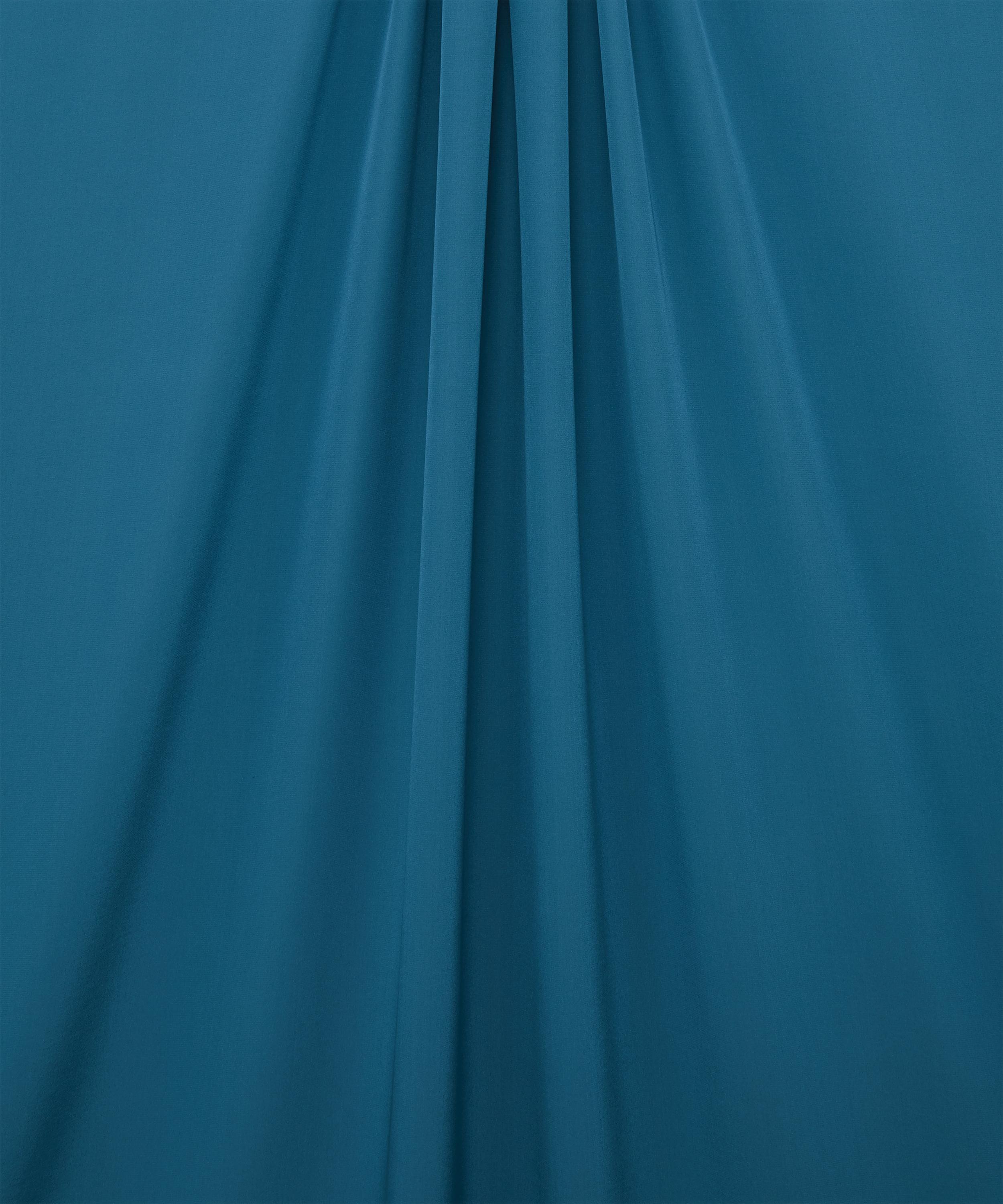 Liberty Fabrics - Kingfisher Plain Silk Crepe de Chine image number 2