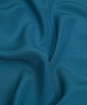 Liberty Fabrics - Kingfisher Plain Silk Crepe de Chine image number 3