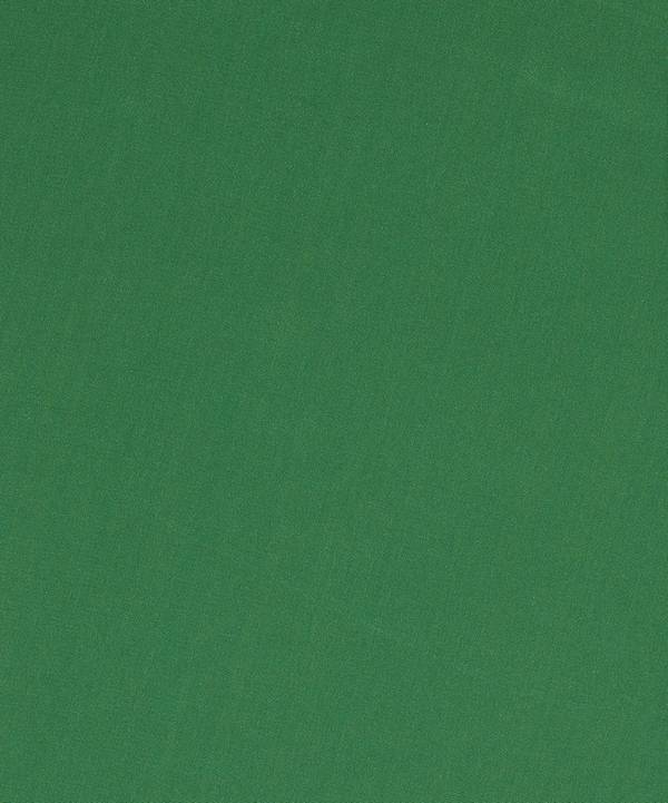 Liberty Fabrics - Emerald Plain Silk Crepe de Chine image number 0