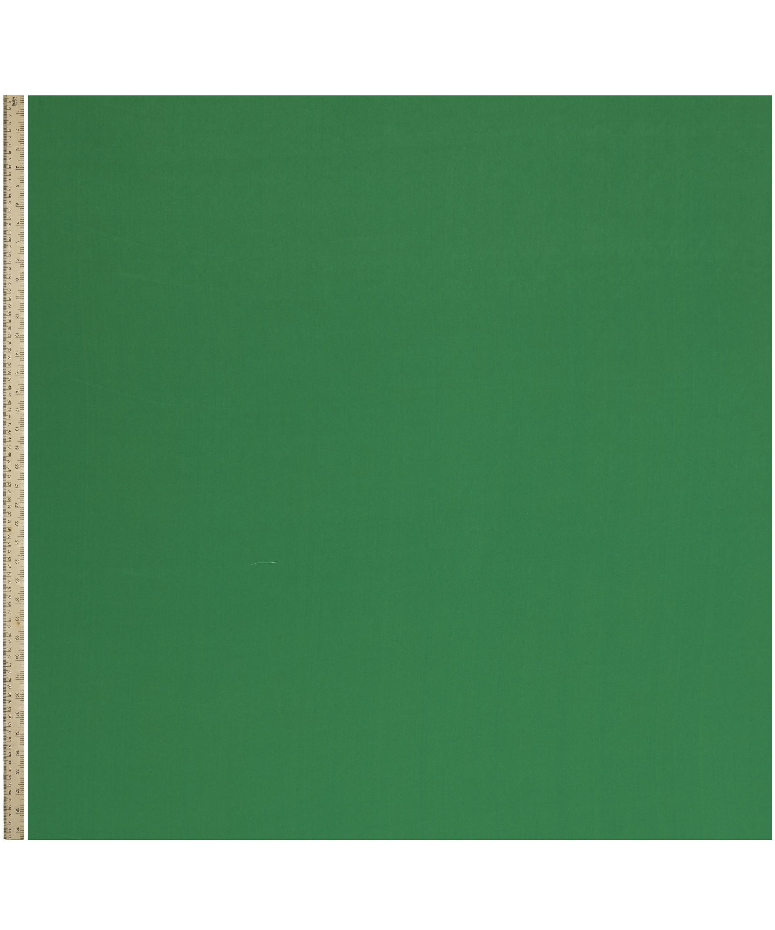 Liberty Fabrics - Emerald Plain Silk Crepe de Chine image number 1