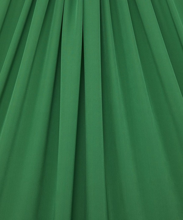 Liberty Fabrics - Emerald Plain Silk Crepe de Chine image number 2