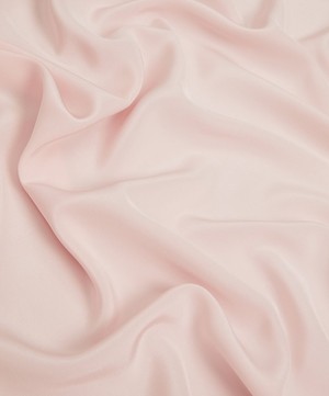 Liberty Fabrics - Blush Plain Silk Crepe de Chine image number 3