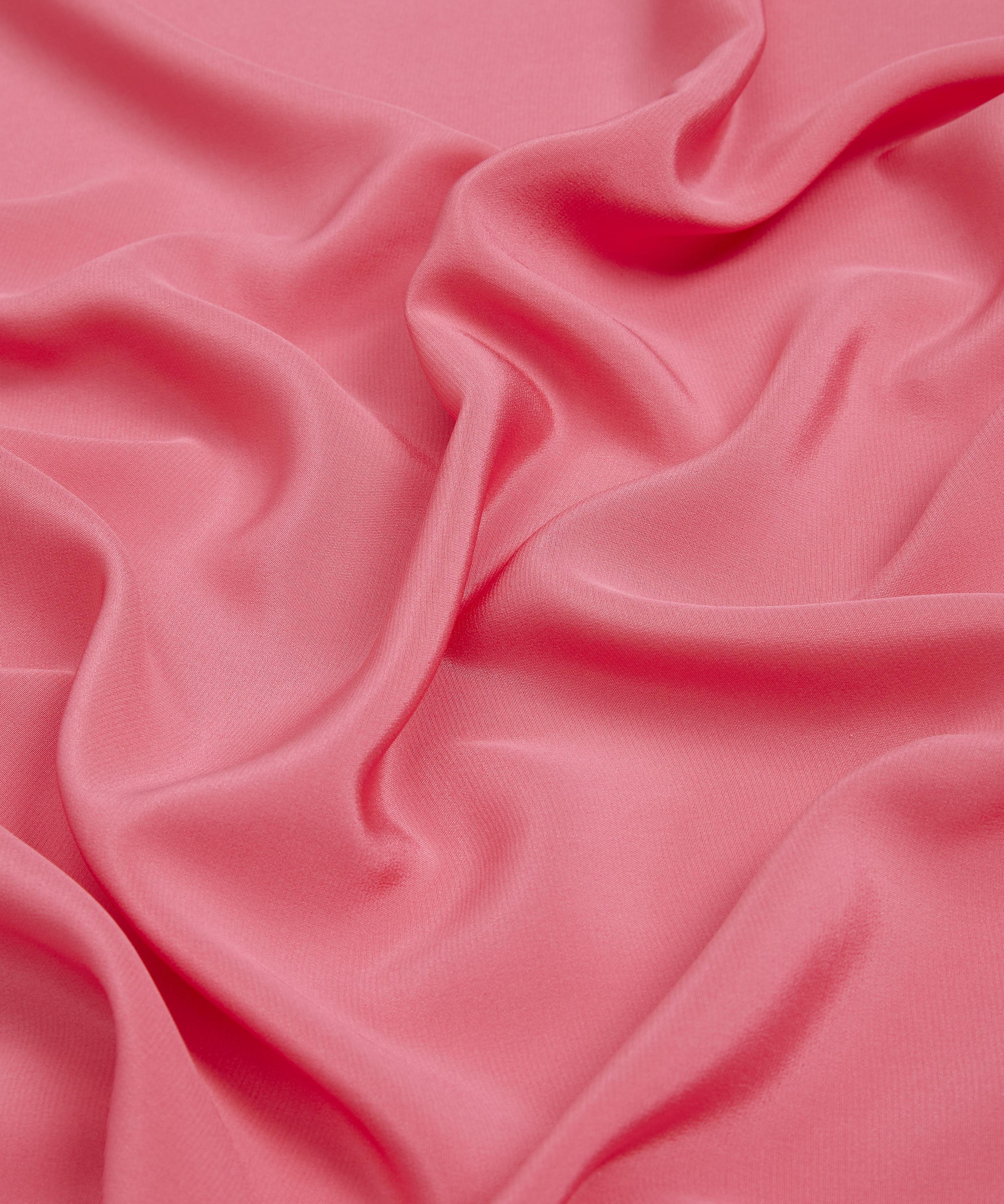 Liberty Fabrics - Camellia Plain Silk Crepe de Chine image number 3