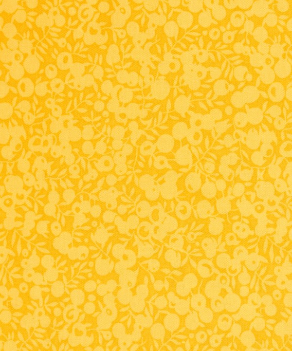 Liberty Fabrics - Lemon Wiltshire Shadow Lasenby Quilting Cotton image number null
