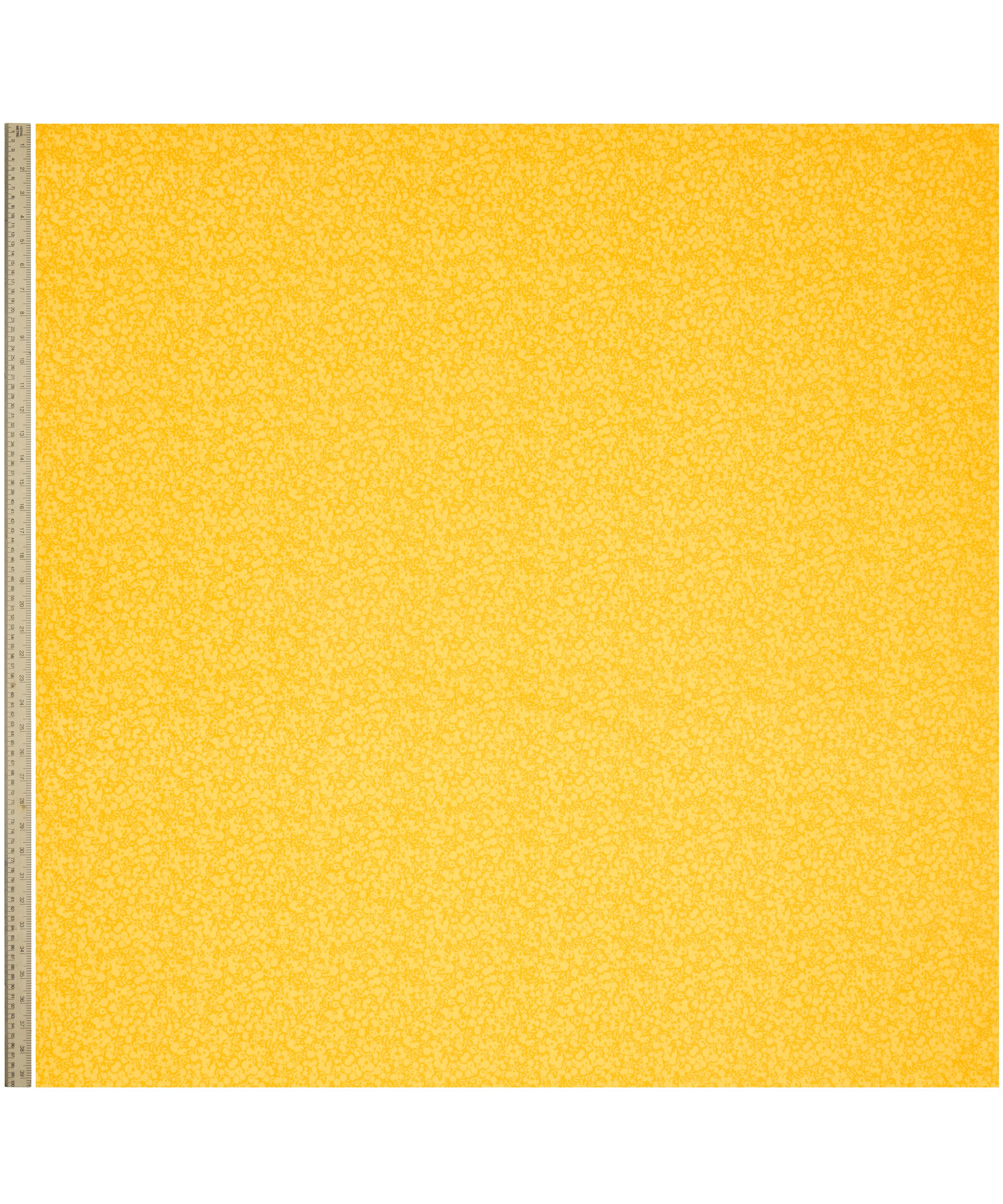 Liberty Fabrics - Lemon Wiltshire Shadow Lasenby Quilting Cotton image number 2