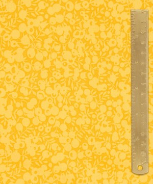 Liberty Fabrics - Lemon Wiltshire Shadow Lasenby Quilting Cotton image number 5
