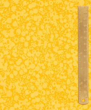 Liberty Fabrics - Lemon Wiltshire Shadow Lasenby Quilting Cotton image number 4