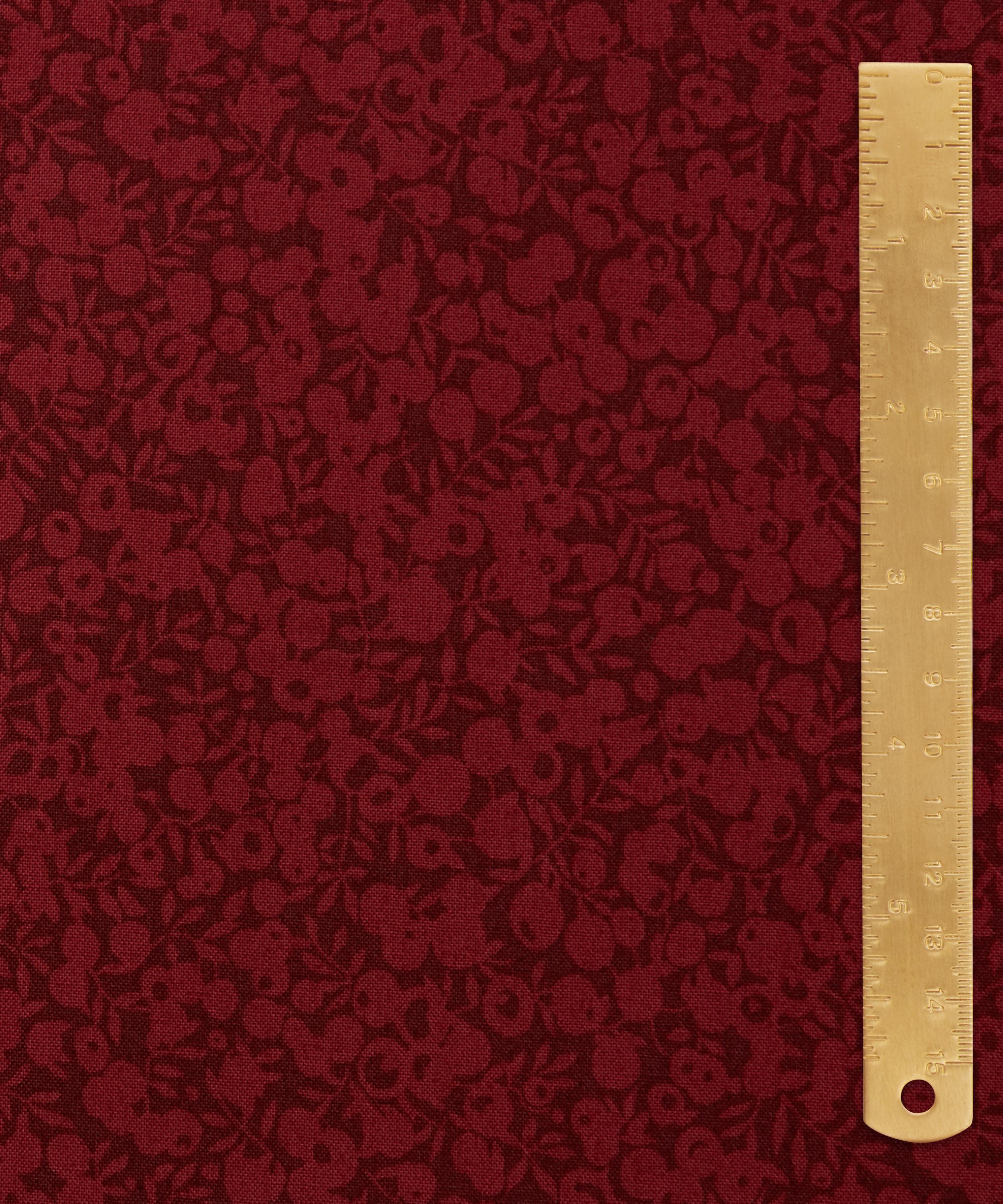 Liberty Fabrics - Cherry Wiltshire Shadow Lasenby Quilting Cotton image number 5