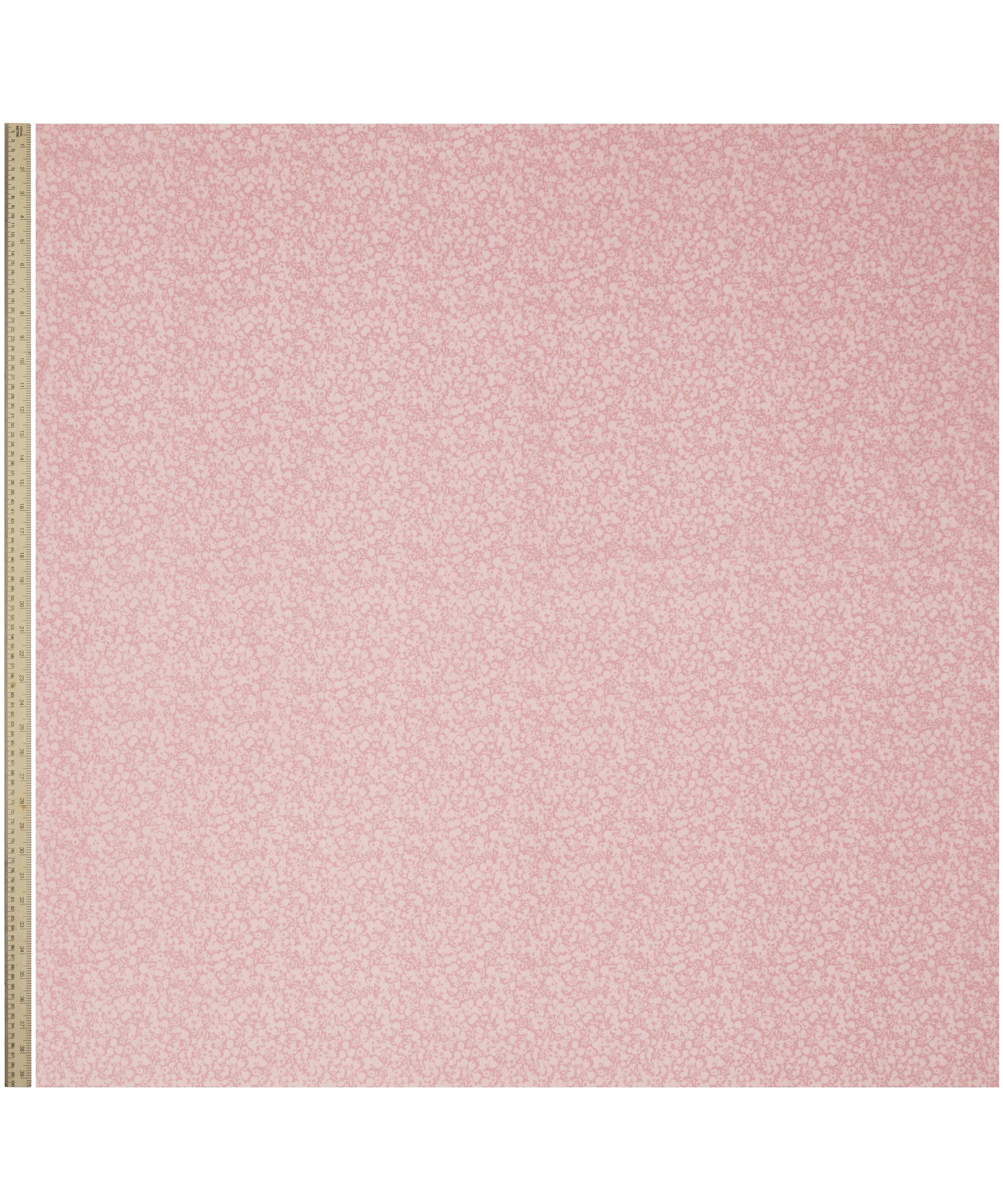 Liberty Fabrics - Rose Pink Wiltshire Shadow Lasenby Quilting Cotton image number 1