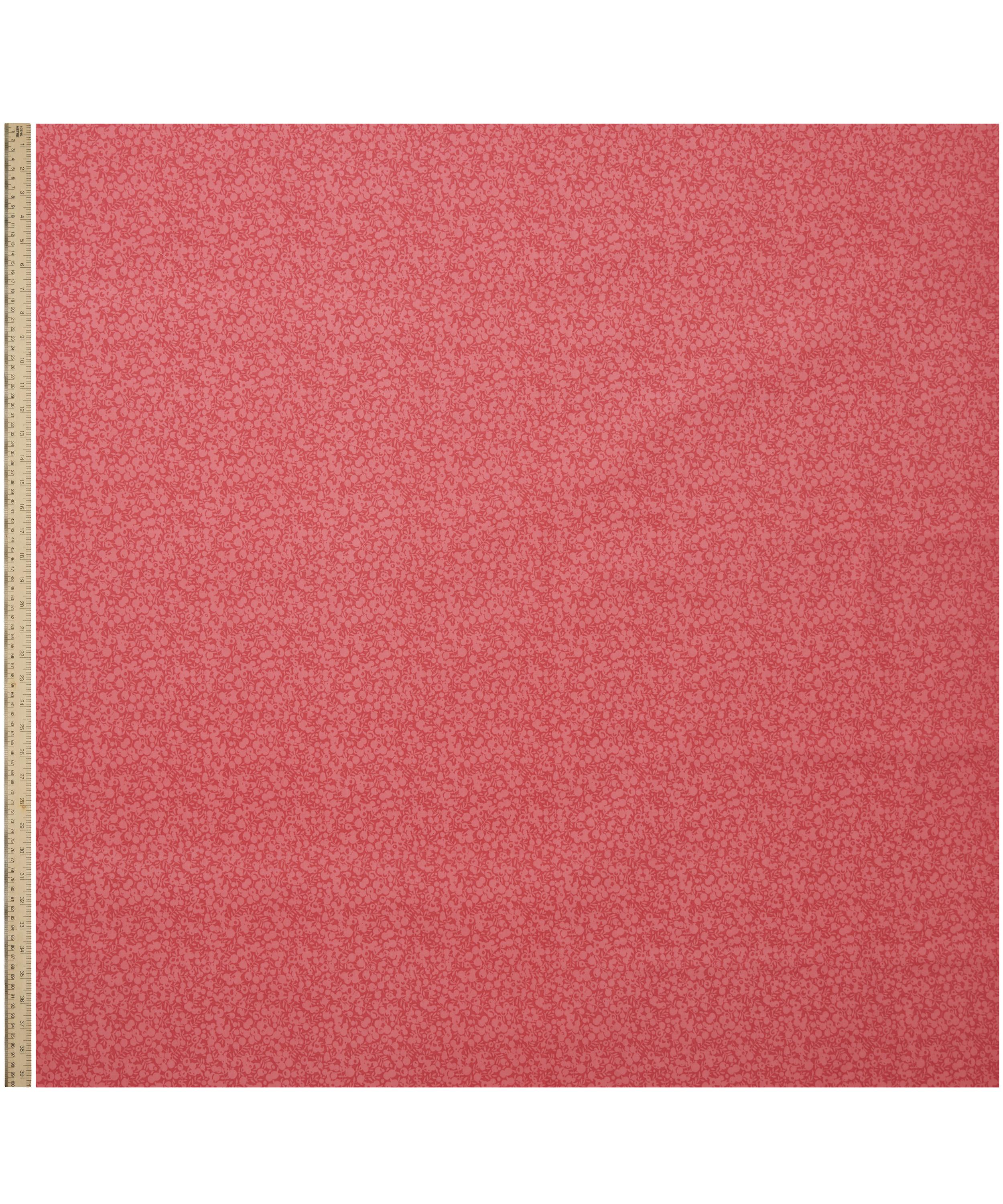 Liberty Fabrics - Rhubarb Wiltshire Shadow Lasenby Quilting Cotton image number 1