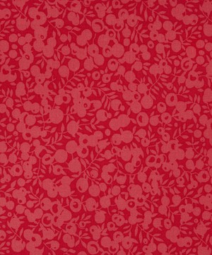 Liberty Fabrics - Raspberry Wiltshire Shadow Lasenby Quilting Cotton image number 0