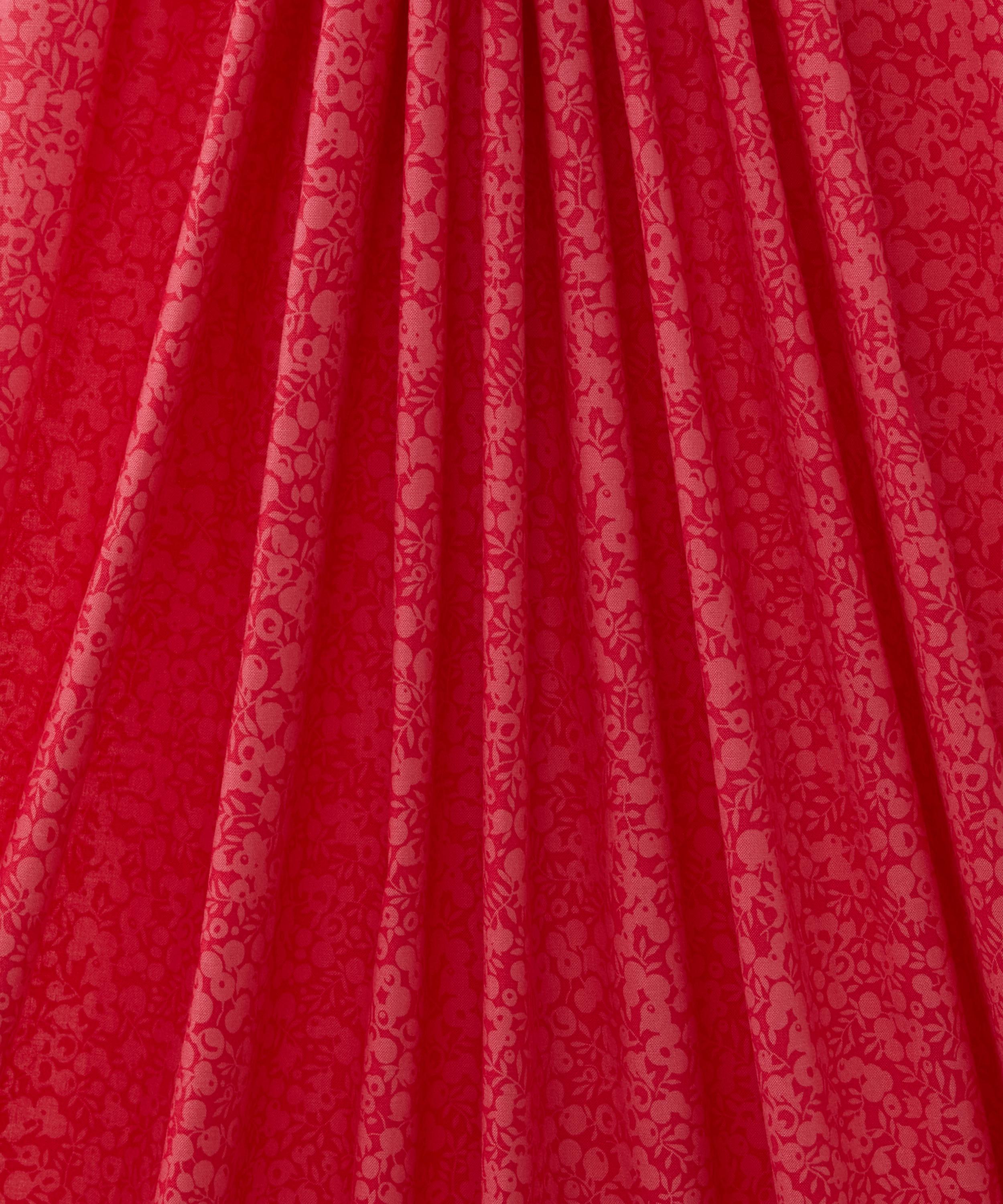 Liberty Fabrics - Raspberry Wiltshire Shadow Lasenby Quilting Cotton image number 3