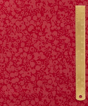 Liberty Fabrics - Raspberry Wiltshire Shadow Lasenby Quilting Cotton image number 5