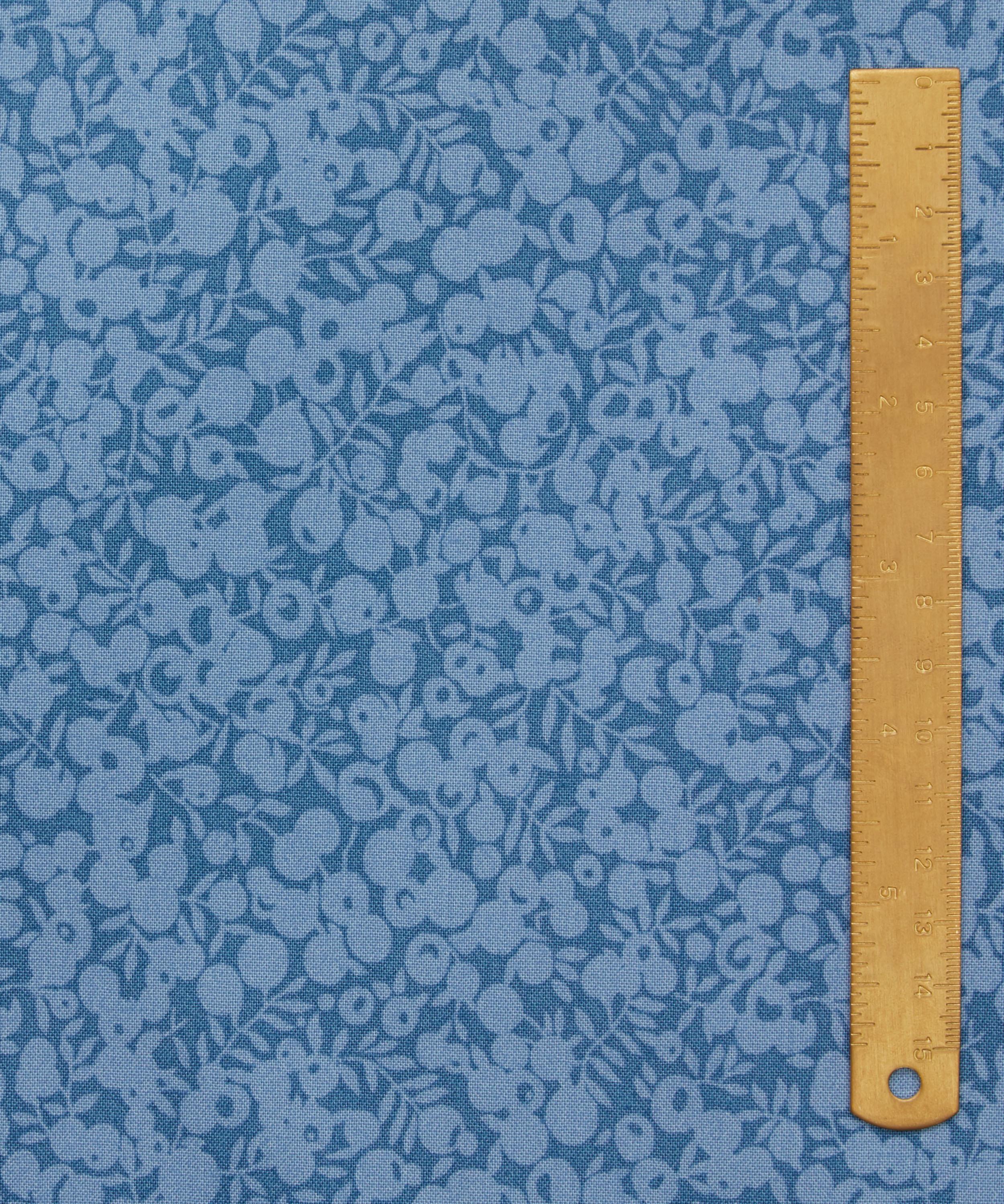 Liberty Fabrics - Denim Wiltshire Shadow Lasenby Quilting Cotton image number 5