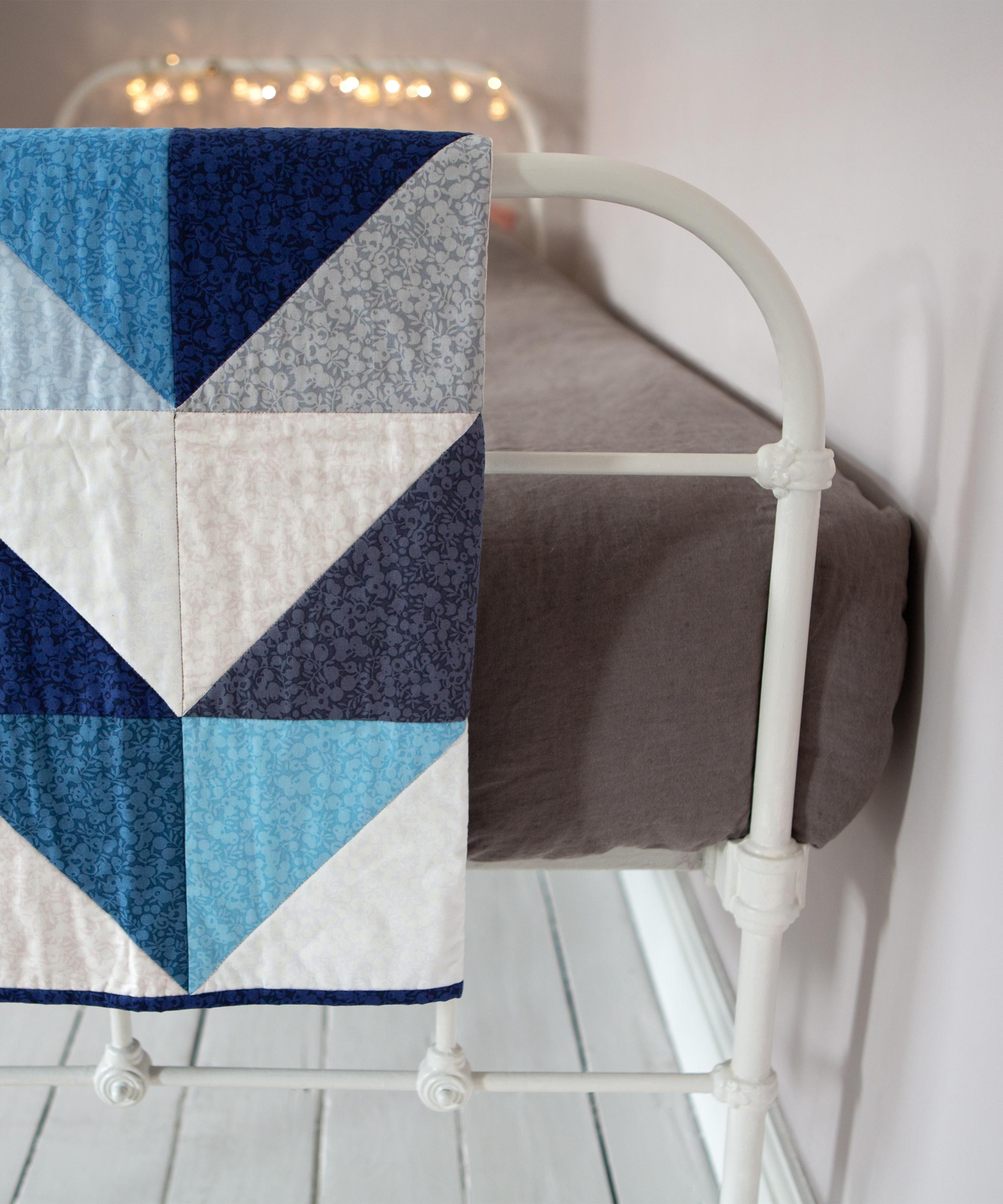 Liberty Fabrics - Denim Wiltshire Shadow Lasenby Quilting Cotton image number 1