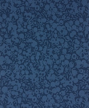 Liberty Fabrics - Indigo Wiltshire Shadow Lasenby Quilting Cotton image number 0