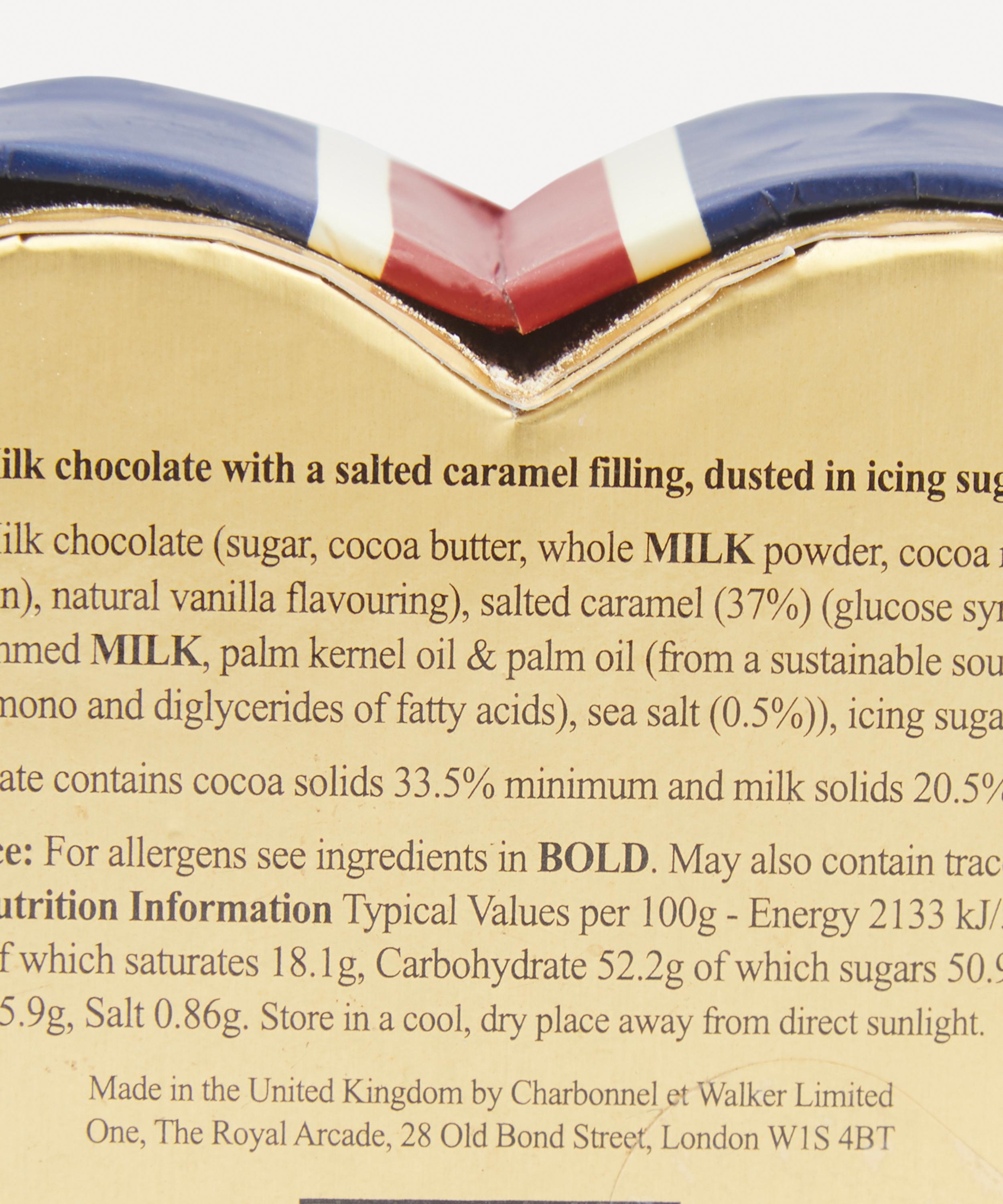 Charbonnel et Walker - Union Jack Heart Milk Sea Salt Caramel Truffles 36g image number 3