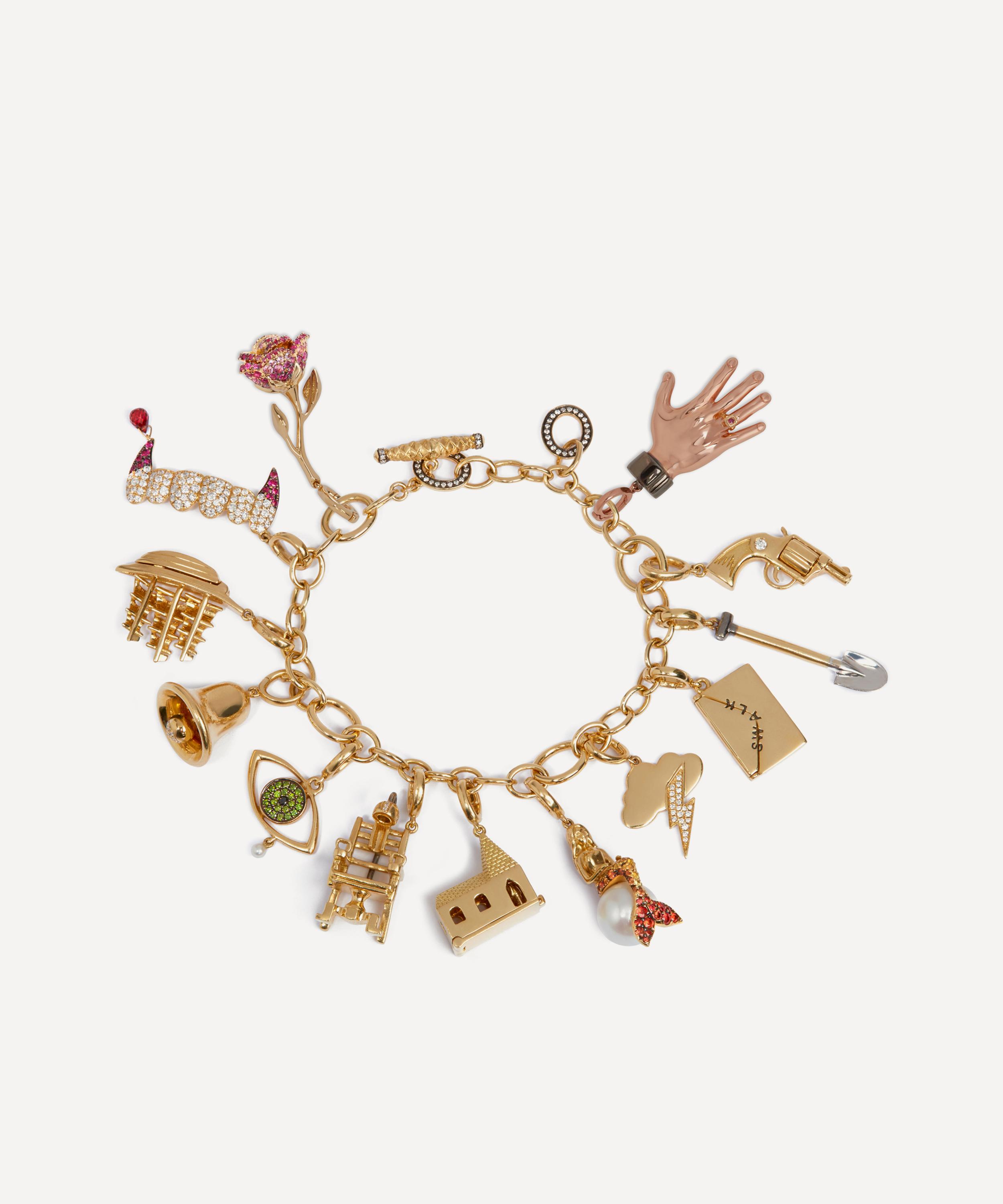 Annoushka - x The Vampire's Wife 18ct Gold 'God Is In The House' Charm image number 2