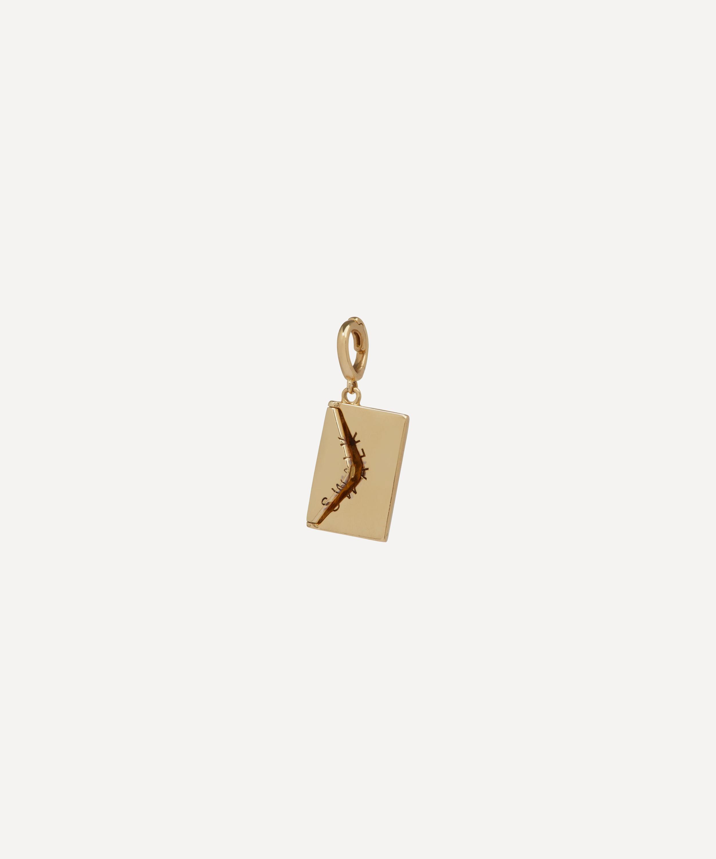 Annoushka - x The Vampire's Wife 18ct Gold 'Love Letter' Charm