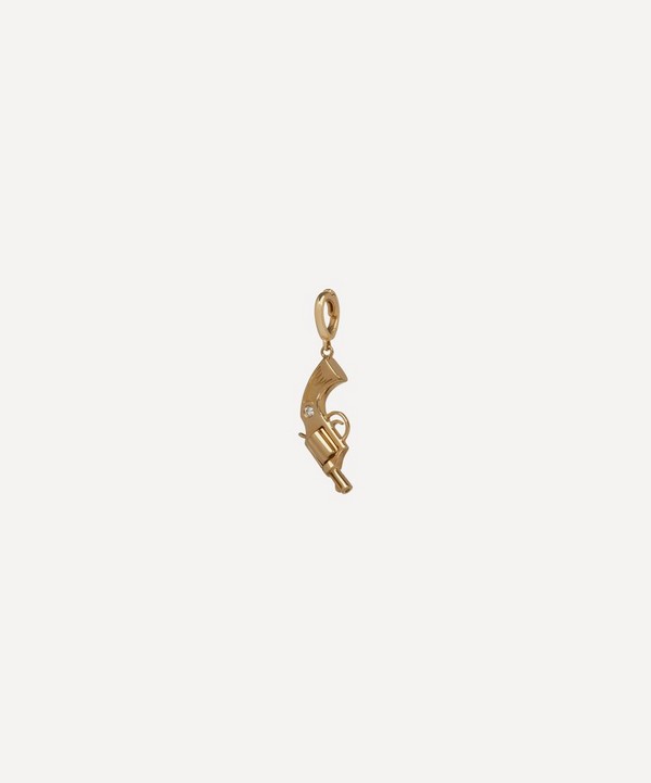 Annoushka - x The Vampire's Wife 18ct Gold 'Deanna' Diamond Charm image number null