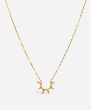 Dinny Hall - Gold Plated Vermeil Silver Sunbeam Sophy Small Pendant Necklace image number 0