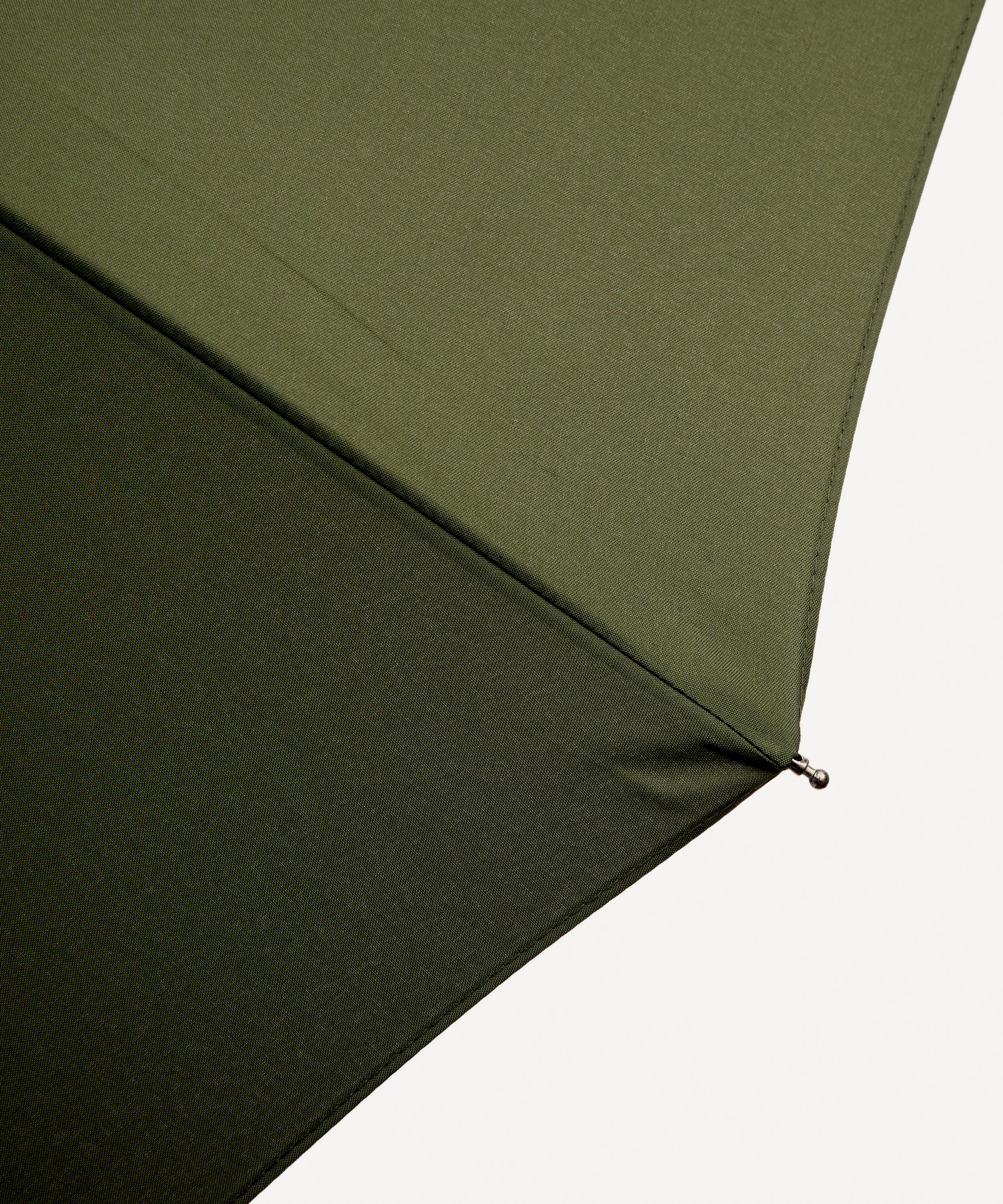 London Undercover - Whangee Cane Crook Handle Telescopic Foldable Umbrella image number 3