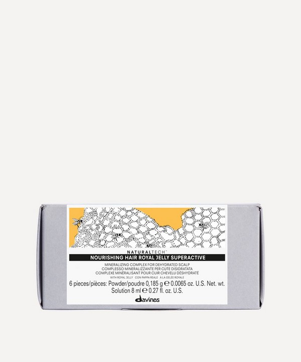 Davines - Naturaltech Nourishing Hair Royal Jelly Superactive 6 x 8ml image number null