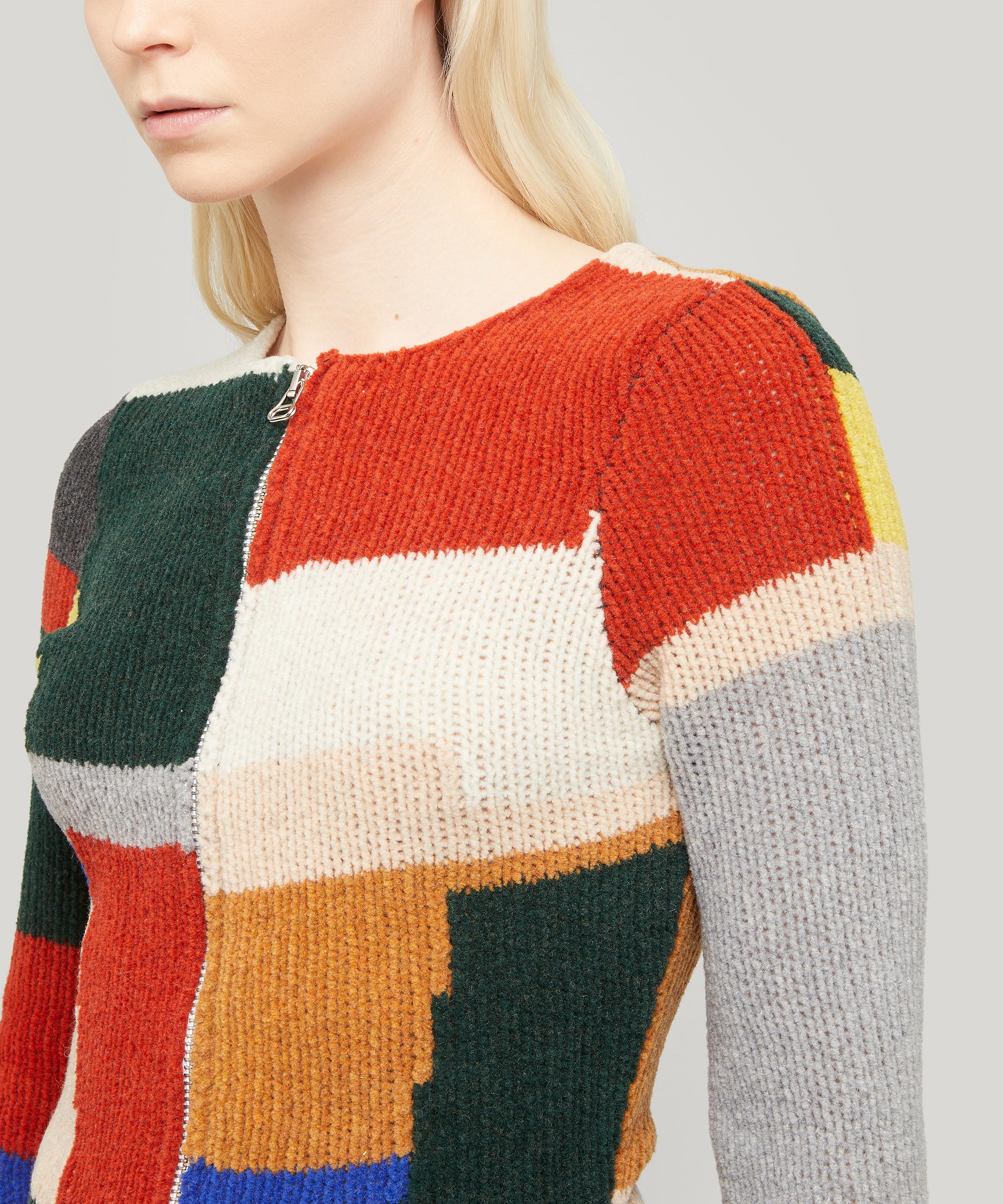 eckhaus latta brickwork cardigan