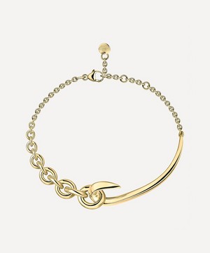 Shaun Leane - Gold Plated Vermeil Silver Hook Chain Bracelet image number 0