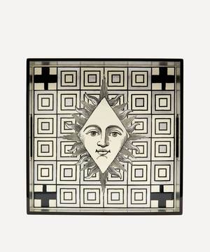 Poker Face Square Lacquer Tray