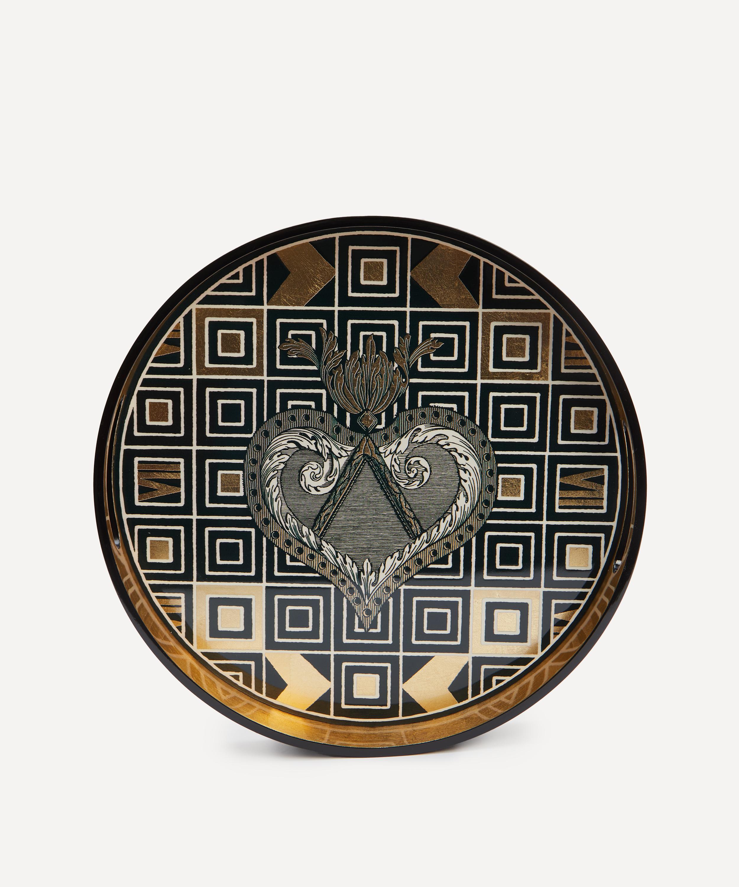 Christian Lacroix - Atout Couer Round Lacquer Tray