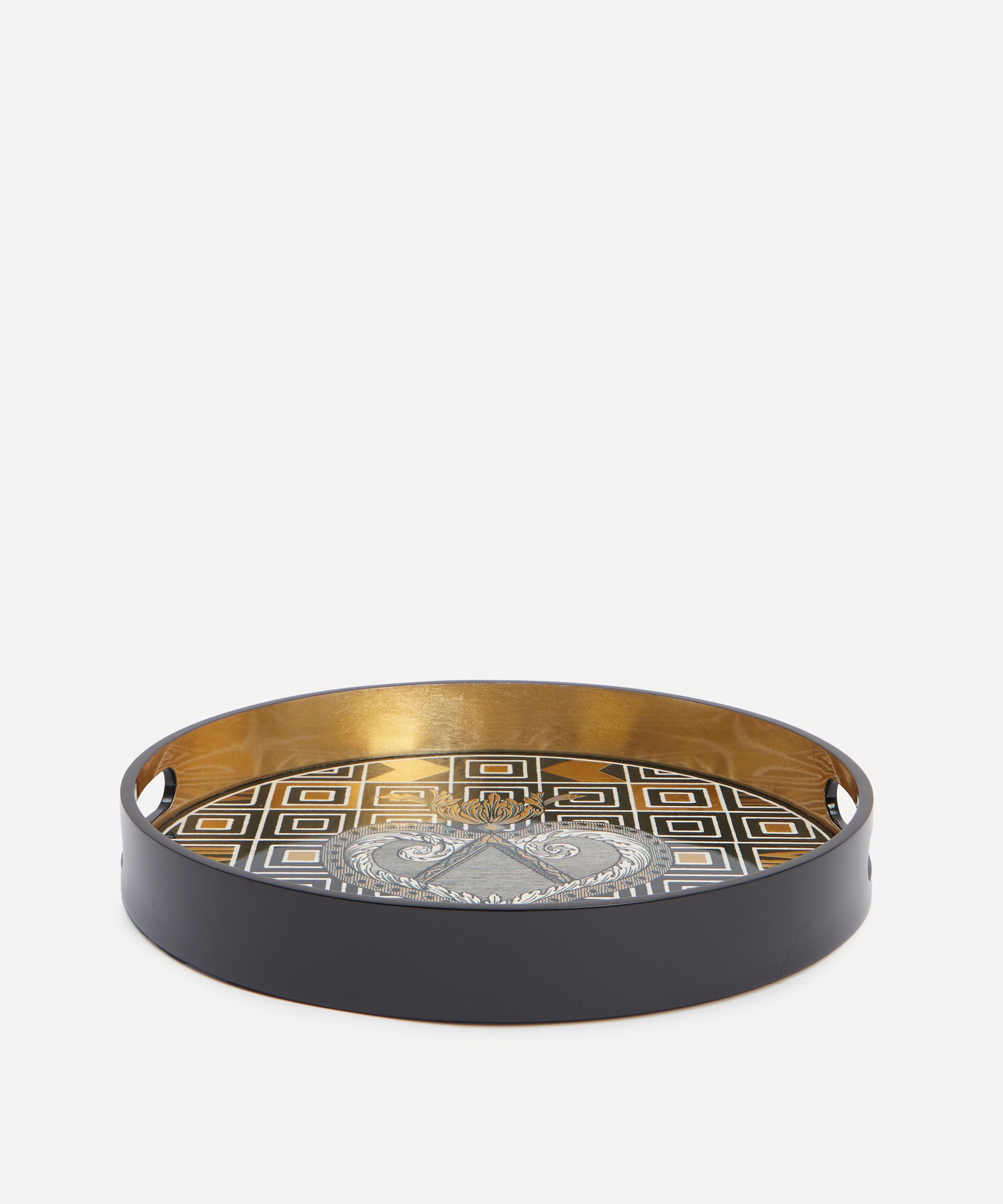 Christian Lacroix - Atout Couer Round Lacquer Tray image number 1