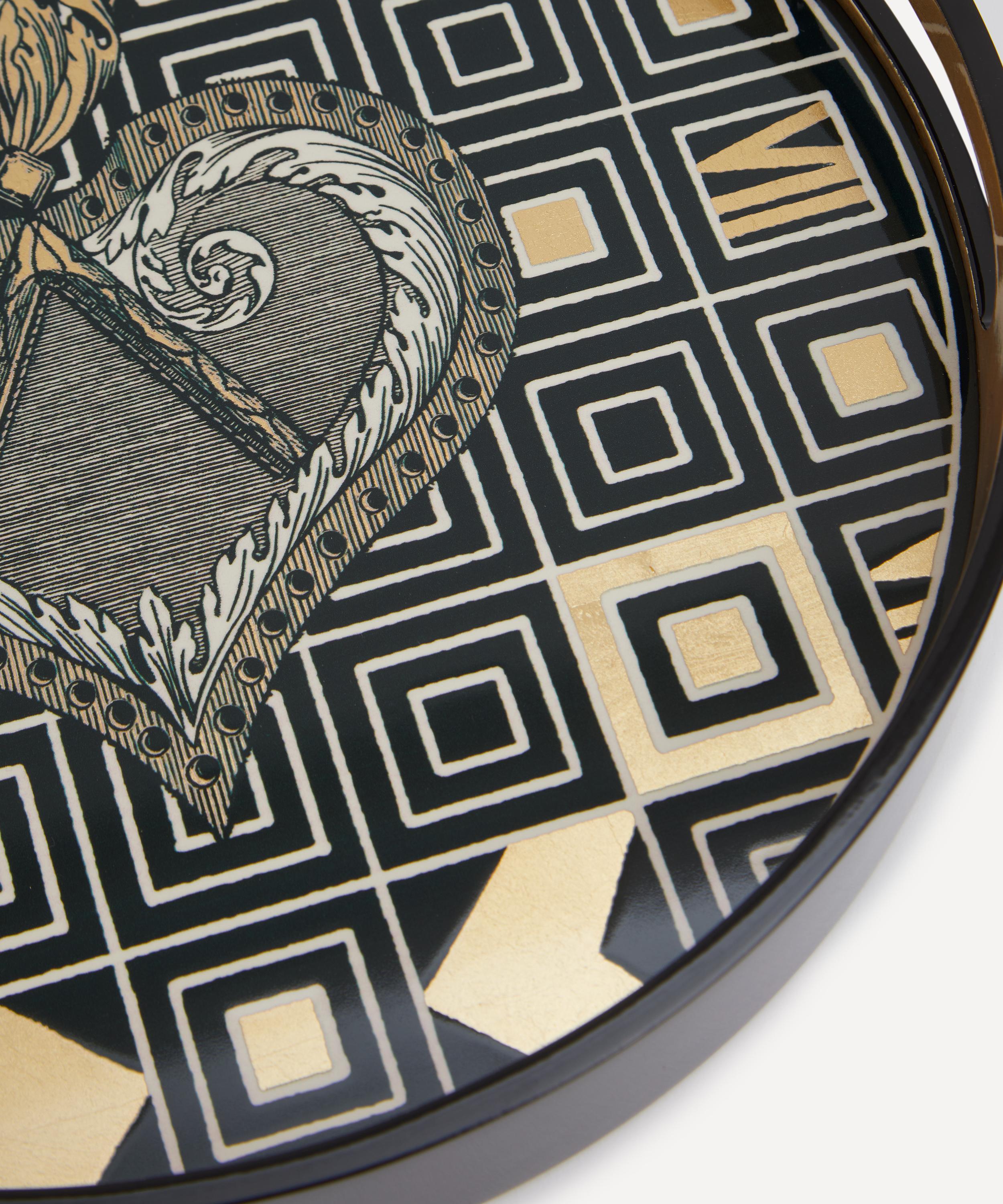 Christian Lacroix - Atout Couer Round Lacquer Tray image number 3