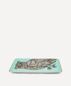 Patch NYC - Owl Porcelain Rectangular Tray image number 1