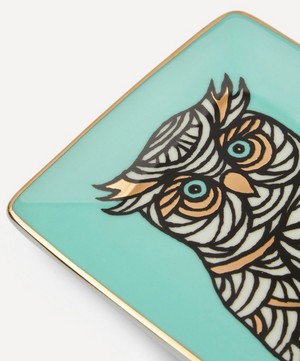 Patch NYC - Owl Porcelain Rectangular Tray image number 3