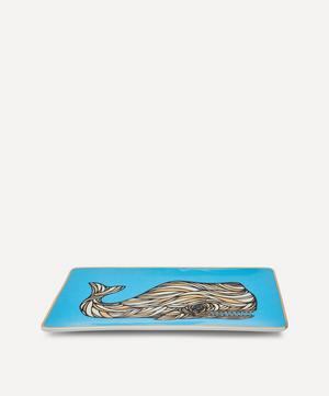 Patch NYC - Whale Porcelain Rectangular Tray image number 1