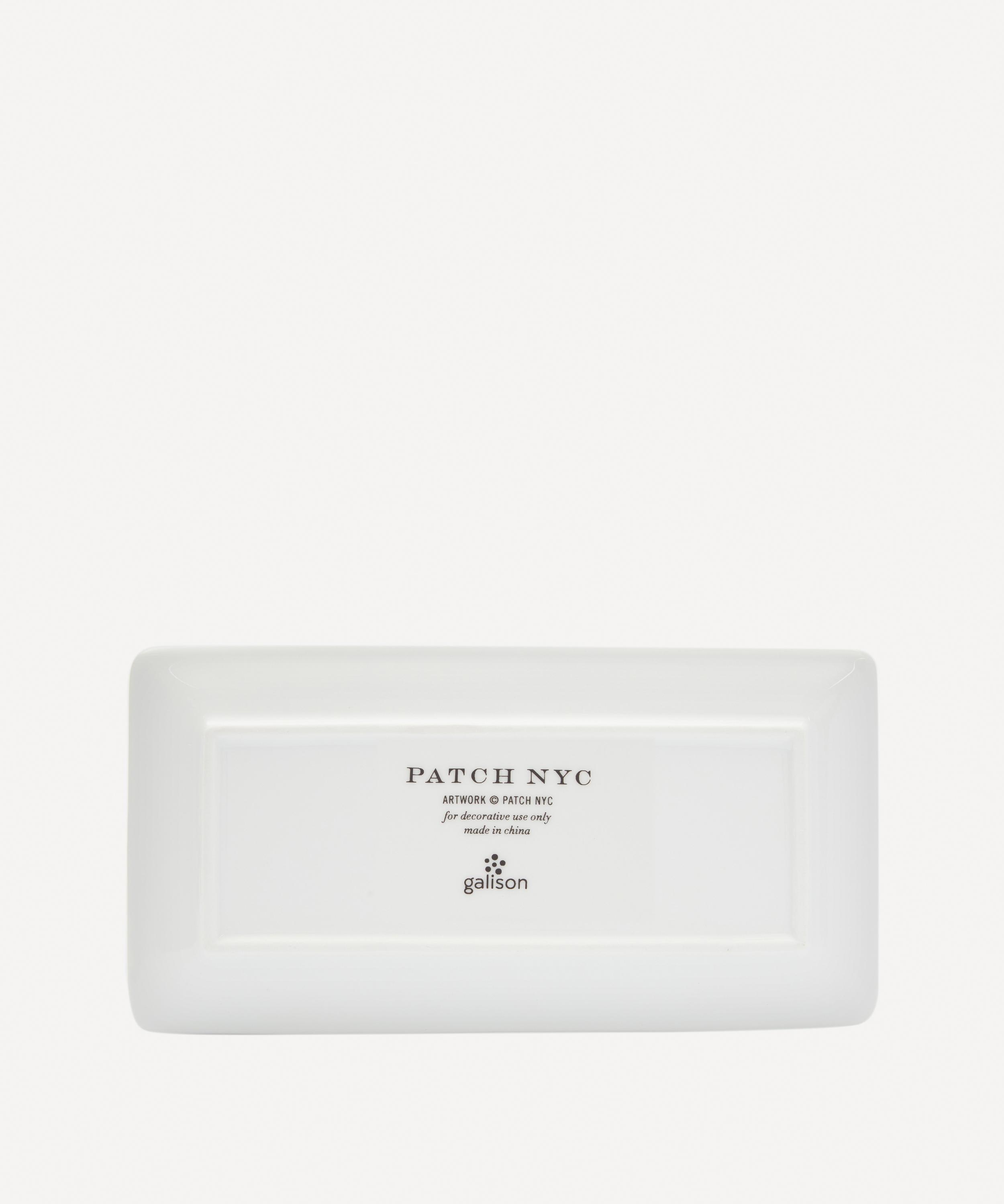 Patch NYC - Whale Porcelain Rectangular Tray image number 2
