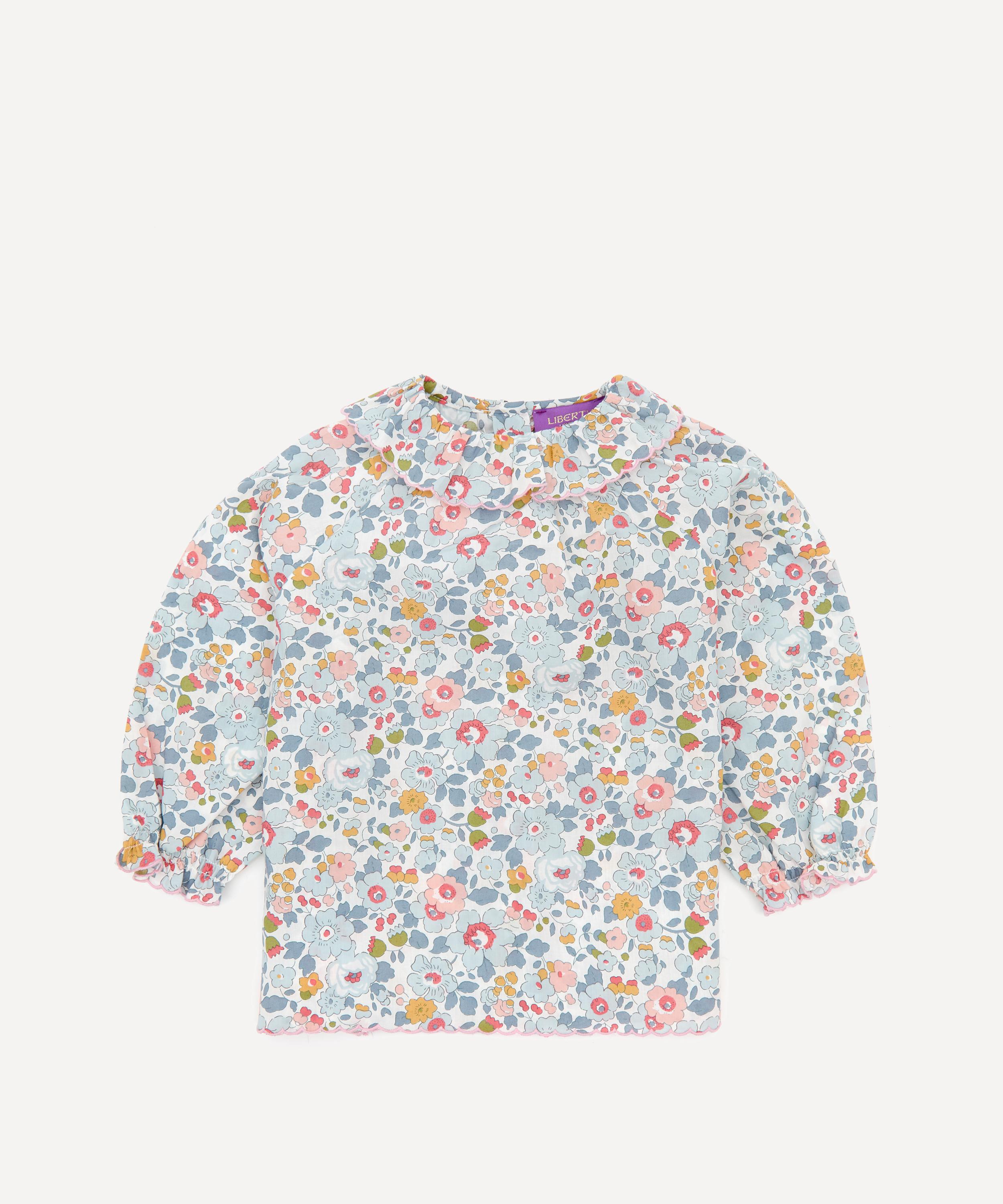 Liberty - Betsy Ruffle Blouse 3 Months-3 Years image number 0