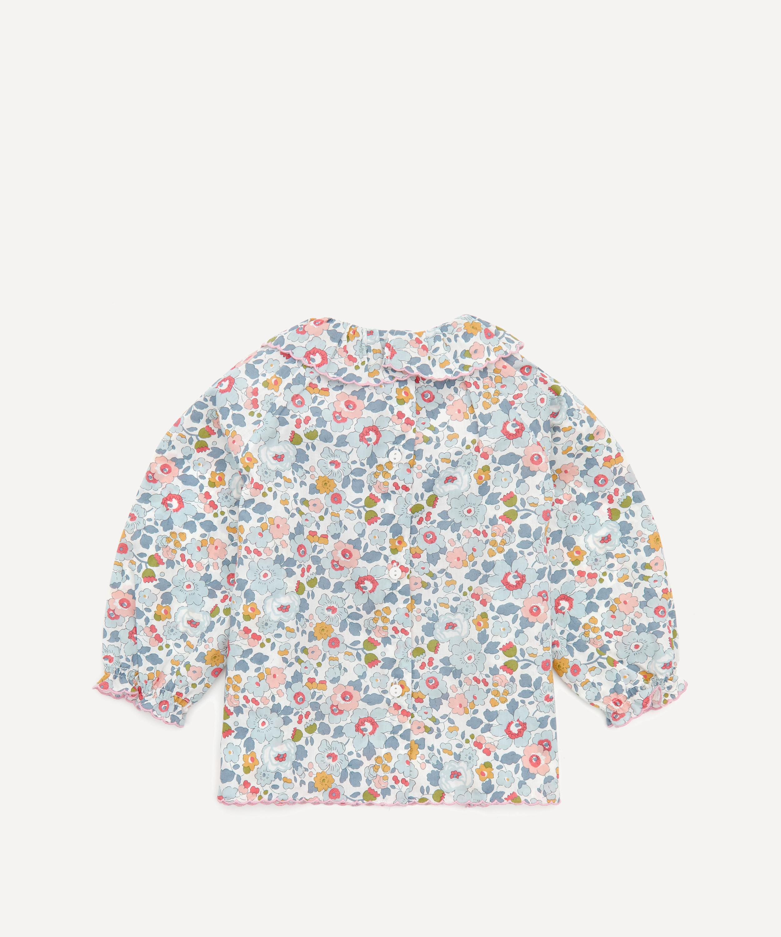 Liberty - Betsy Ruffle Blouse 3 Months-3 Years image number 2
