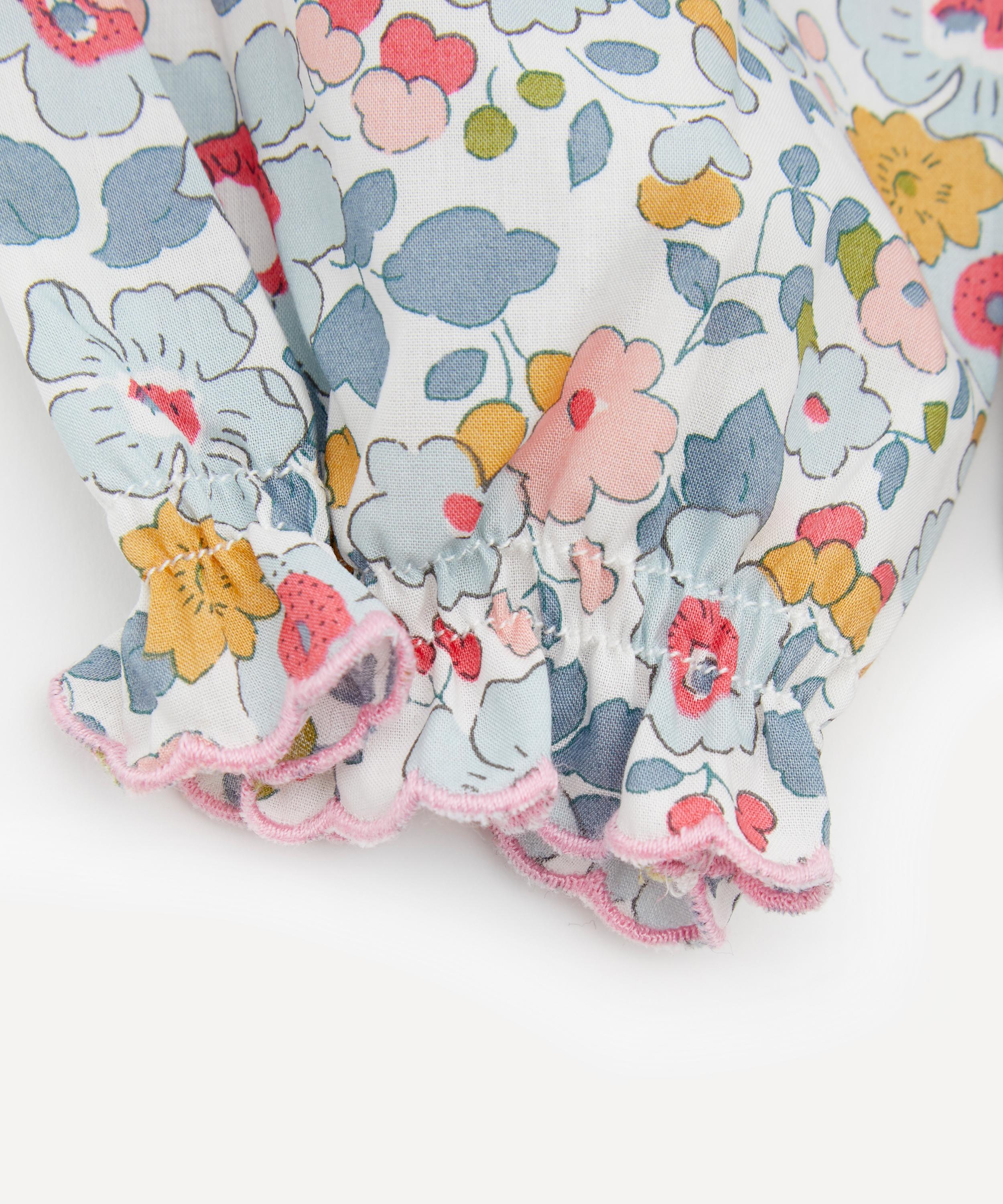 Liberty - Betsy Ruffle Blouse 3 Months-3 Years image number 3