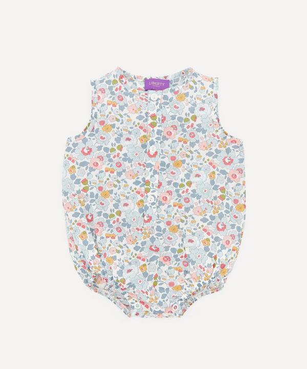 Liberty - Betsy Button-Up Romper 3-24 Months image number null